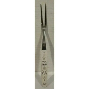 Vintage Flint‎ Harvest Wheat Serving Fork Stainless Steel